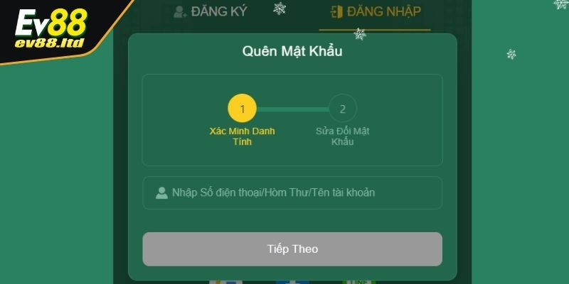 Quên mật khẩu